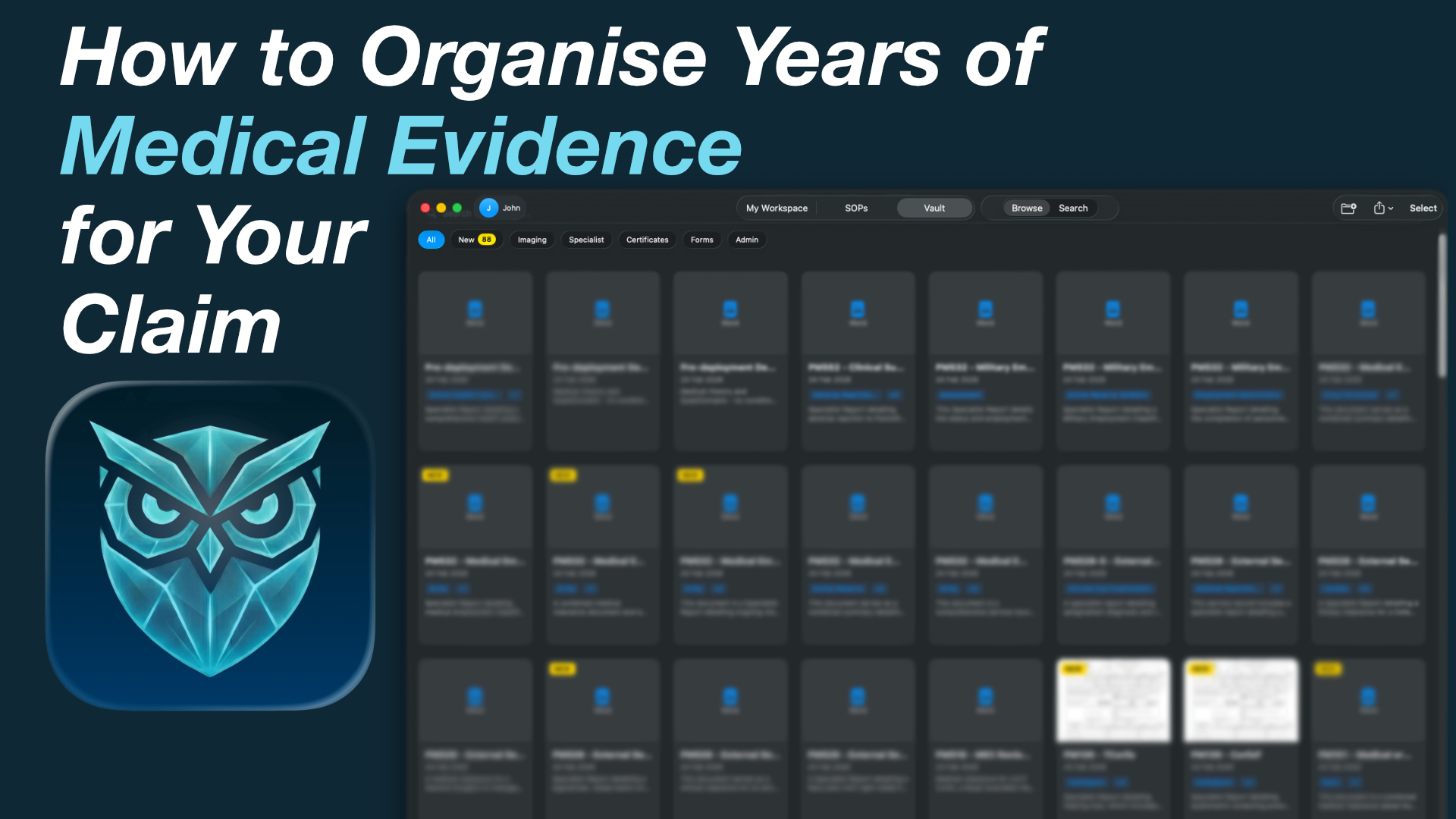Organising Medical Evidence Guide