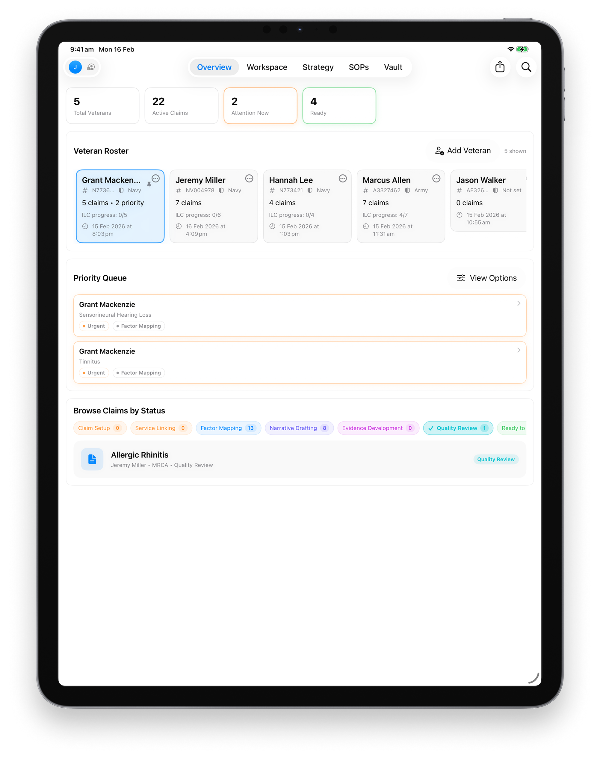 Athena natively on iPad